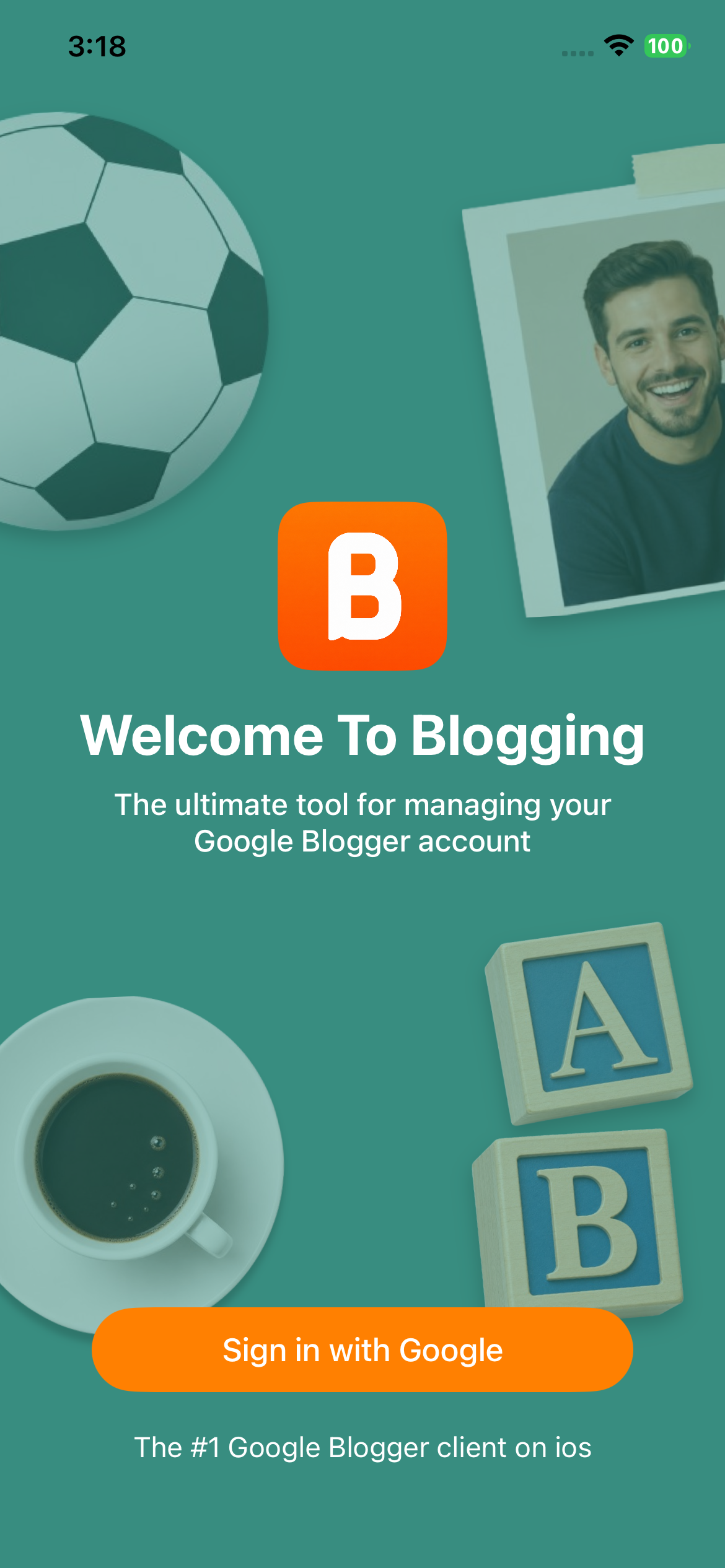 My Business Page Welcome Screen